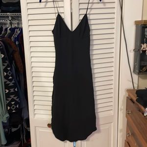 Vintage American Apparel ribbed cami dress L